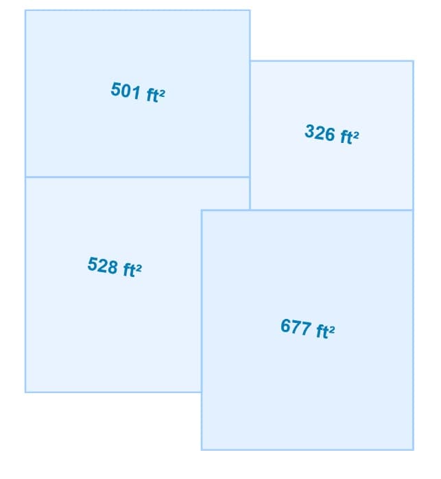 Duplex with a Mansard Roof in Hamilton, ON — Roof Measurement