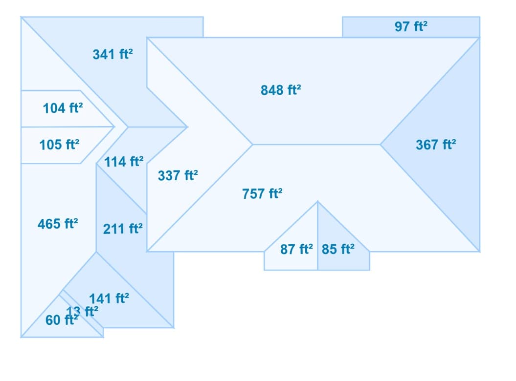 Large Home with a lot of Features in King City, ON — Roof Measurement