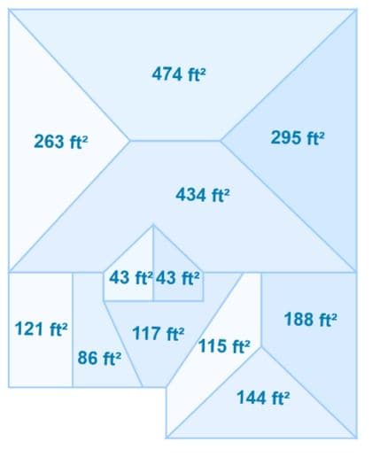 Typical Home Built in 2005 in Kingston, ON — Roof Measurement