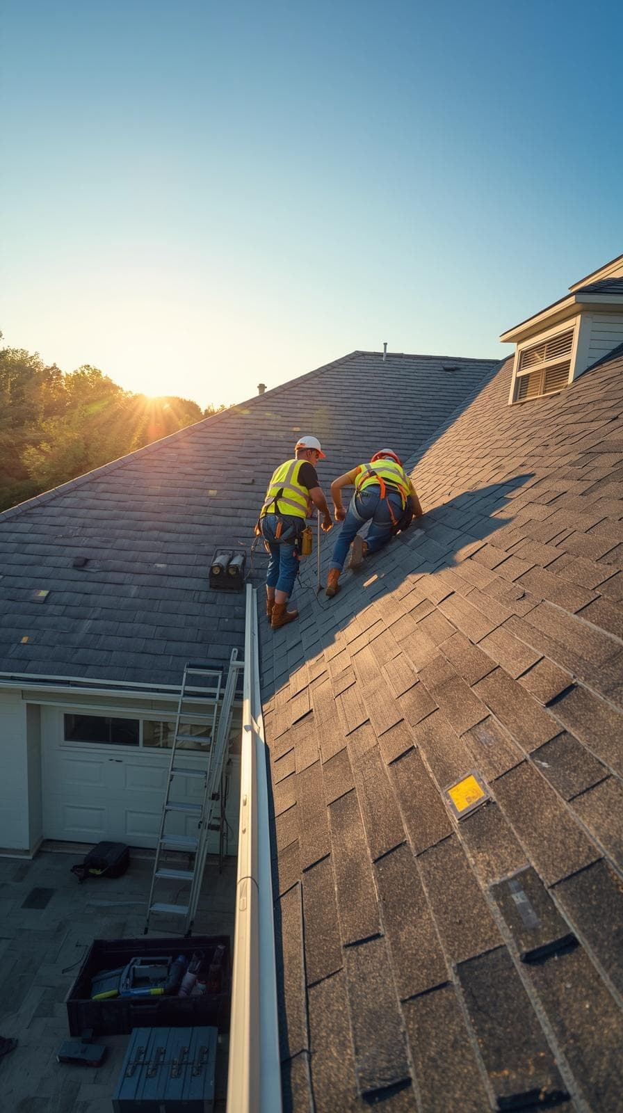 Receiving roofing quotes from contractors